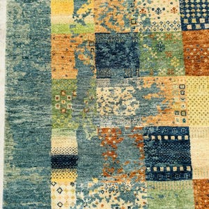 Serapi Classic 5.7x7.10 Ft (170x240)Cm High Quality Multi Blue Lori Hand knotted Indo Oushak Rug Antique Style, Handmade Area Rug  Kannu rug