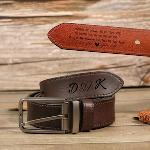 Funny Gift for Men, Valentines Gift, Custom Engraved Leather Belt for Husband, Personalized Leather Belt, Valentines Gift, Anniversary Gift