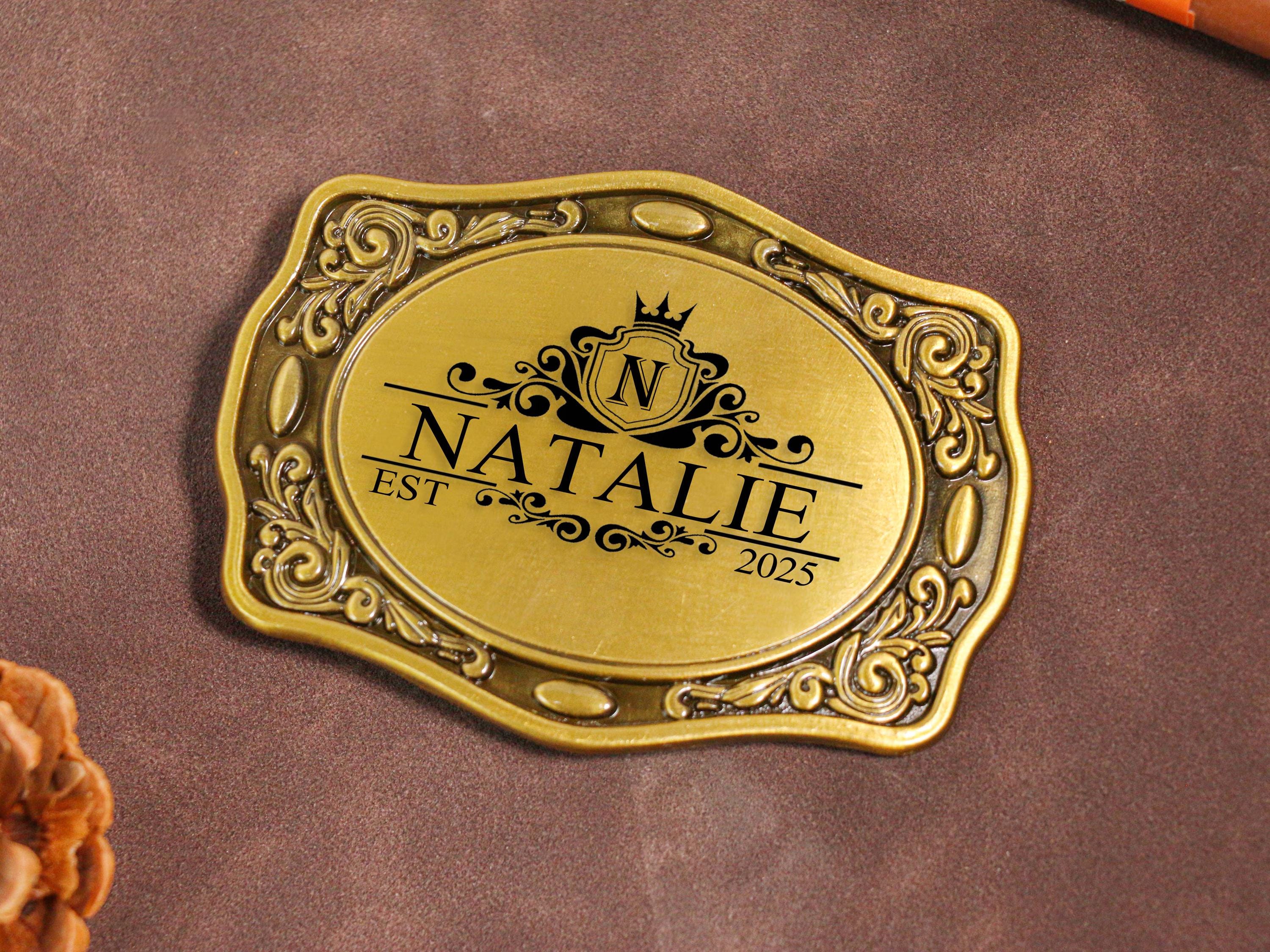 Custom Western Belt Buckles,personalized Men's Belt Buckles Letter Belt ...