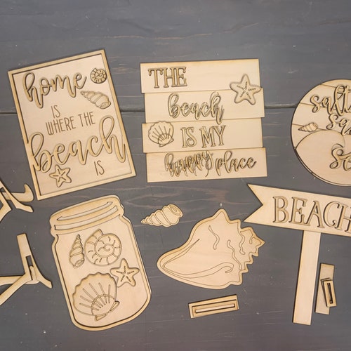 Summer Tiered Tray Decor Etsy