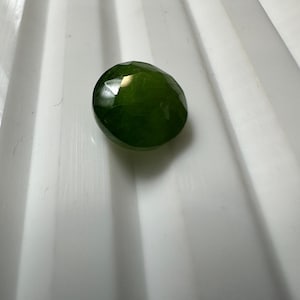 Garnet Demantoid Green Garnet Grossulare Garnet Round Shape Faceted Opaque color Garnet 7.4mm size 2.3 carat weight