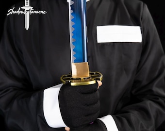 One Piece Zoro Nidai Kitetsu Katana Replica, Handcrafted Cosplay Sword