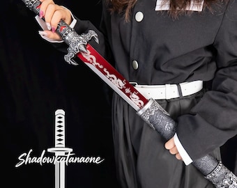 Handcrafted Dragon Claw  Sword - Full-Tang Steel Blade with Ornamental Hilt & Engraved Scabbard