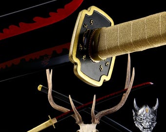 Yoriichi Tsugikuni Katana | Hand Forged Demon Slayer Cosplay Blade