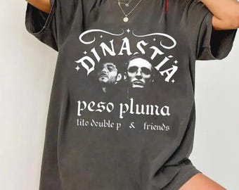 Vintages Peso Pluma Shirt, Peso Pluma & Friends Tour Comfort Colors T-Shirt, Dinastia Graphic Tee