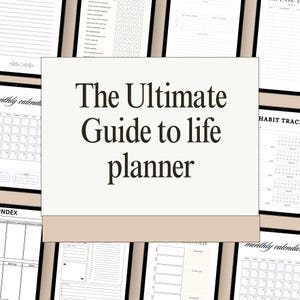 reMarkable Planner 2025–2027 | Life Planner for reMarkable Paper Pro | Daily Weekly Monthly Digital reMarkable TemplateDownload | PDF