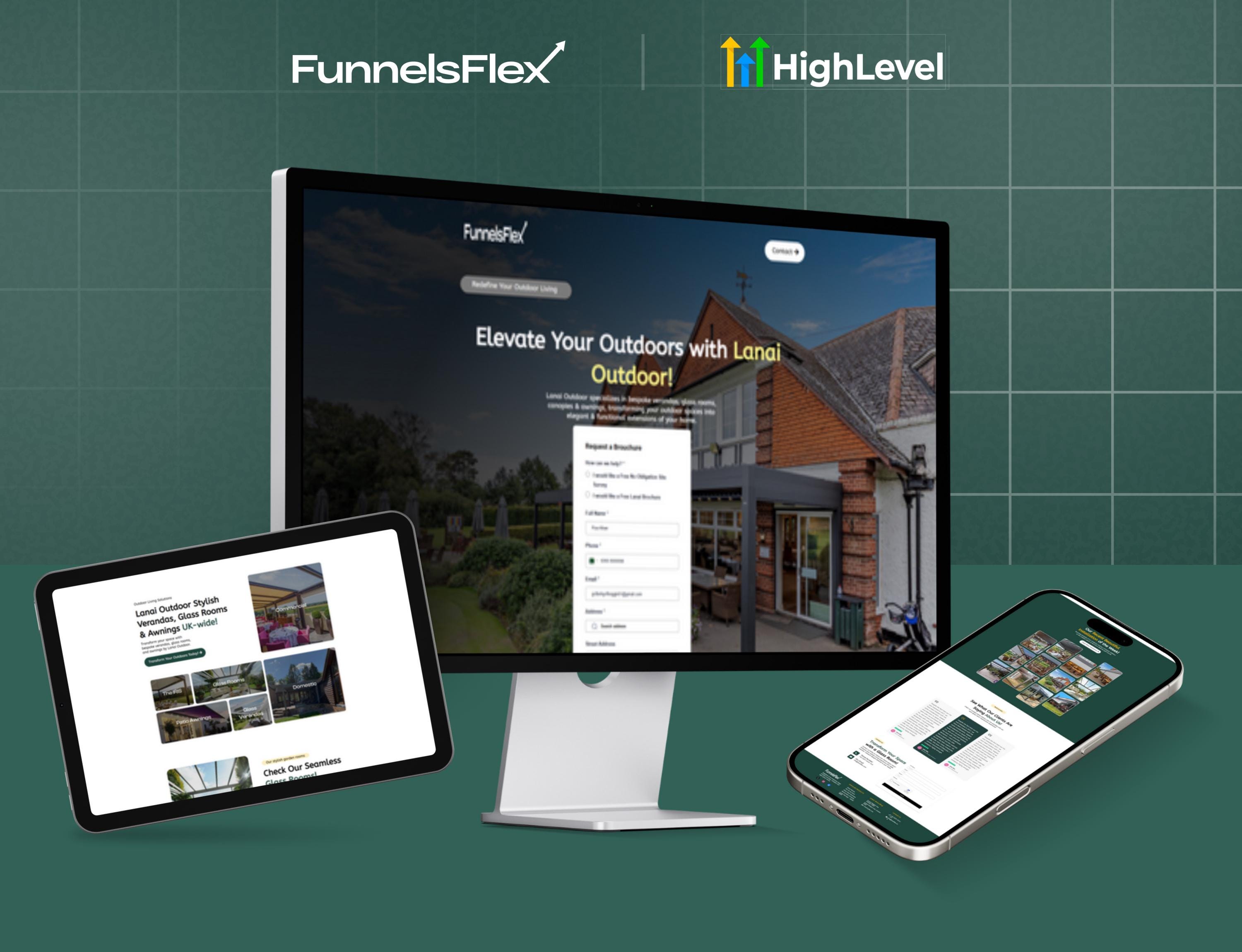 Gohighlevel Contractor Funnel Template | GHL Home Services Lead ...