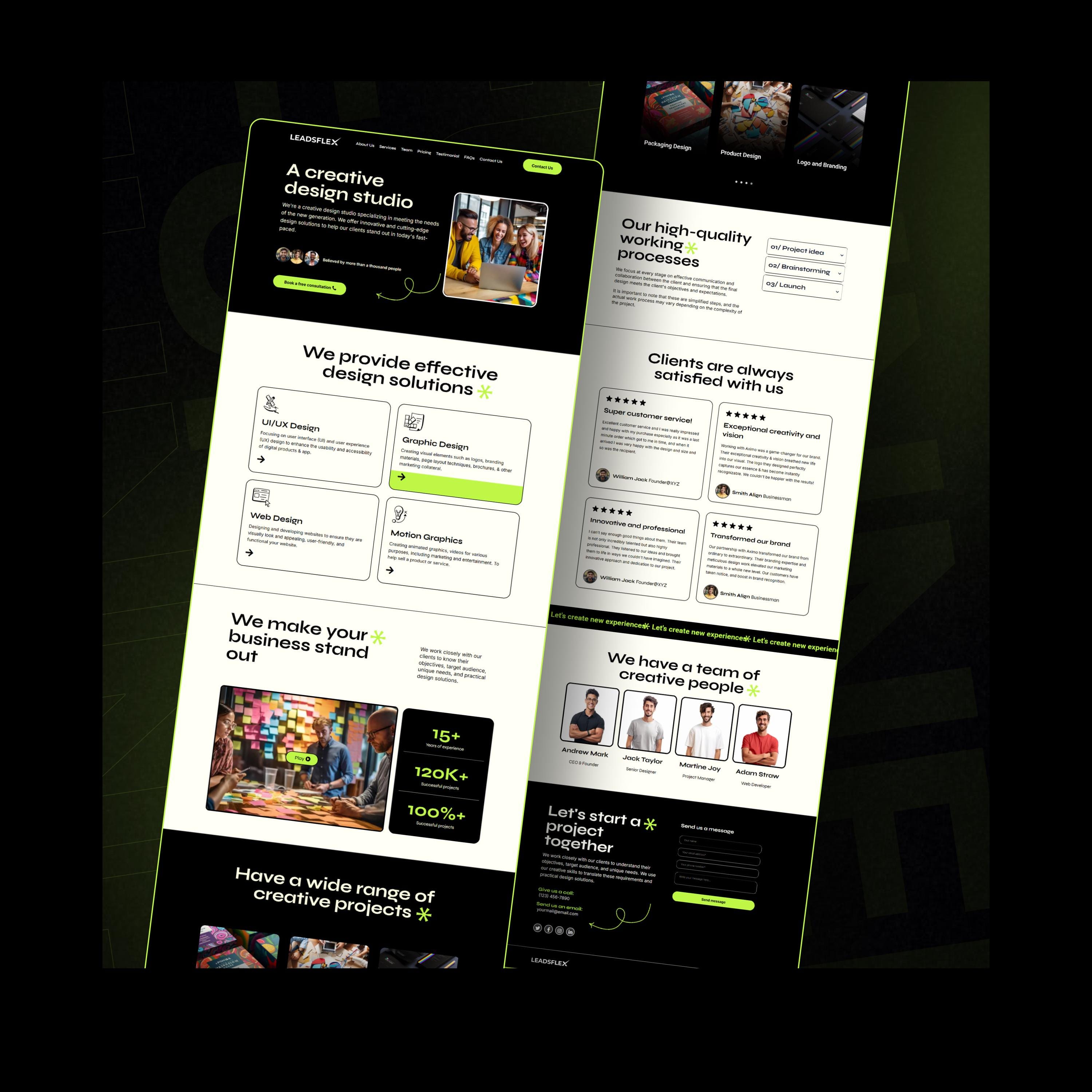 Gohighlevel Digital Marketing Website Template GHL Agency Landing