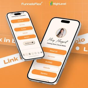 GoHighLevel Social Media Link Page Funnel | Convert Followers into Clients in Seconds