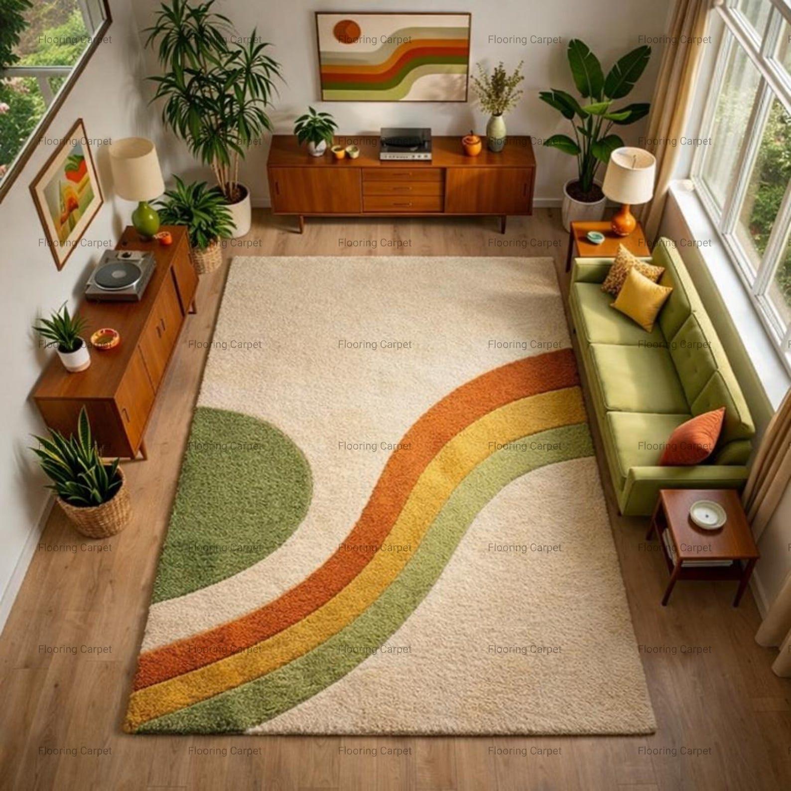 60s 70s Shag Rug - Etsy