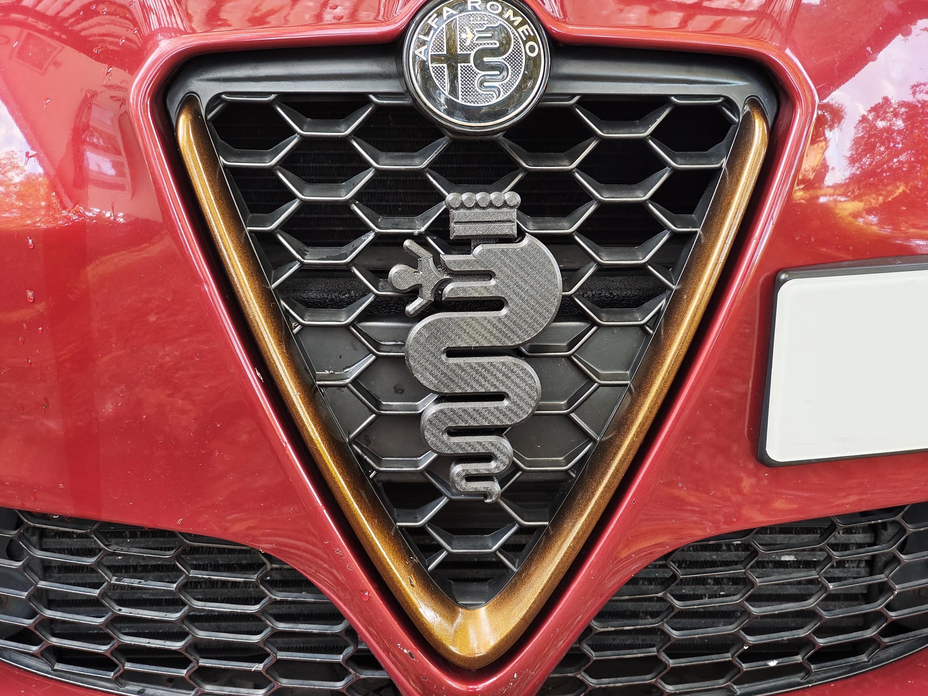 Alfa Romeo Snake Emblem 3D Print File Bundle - Etsy