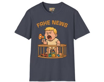 Bossy Baby Trump Fake News T-Shirt