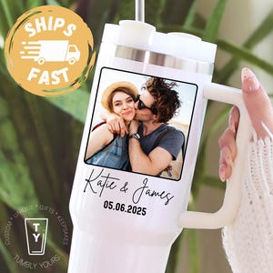 Personalized Photo Tumbler, 40oz Tumbler, Custom Coffee Tumbler, Photo Tumbler, Custom Photo Mug, Personalized Coffee Mug, Photo Coffee Mug