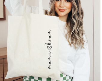 Tragetasche Mama, Stoffbeutel für Mamas, Geschenk zum Muttertag, Mama Geschenk Geburtstag