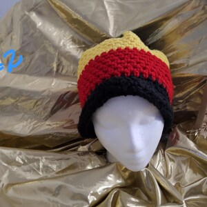 Rasta cap beanie