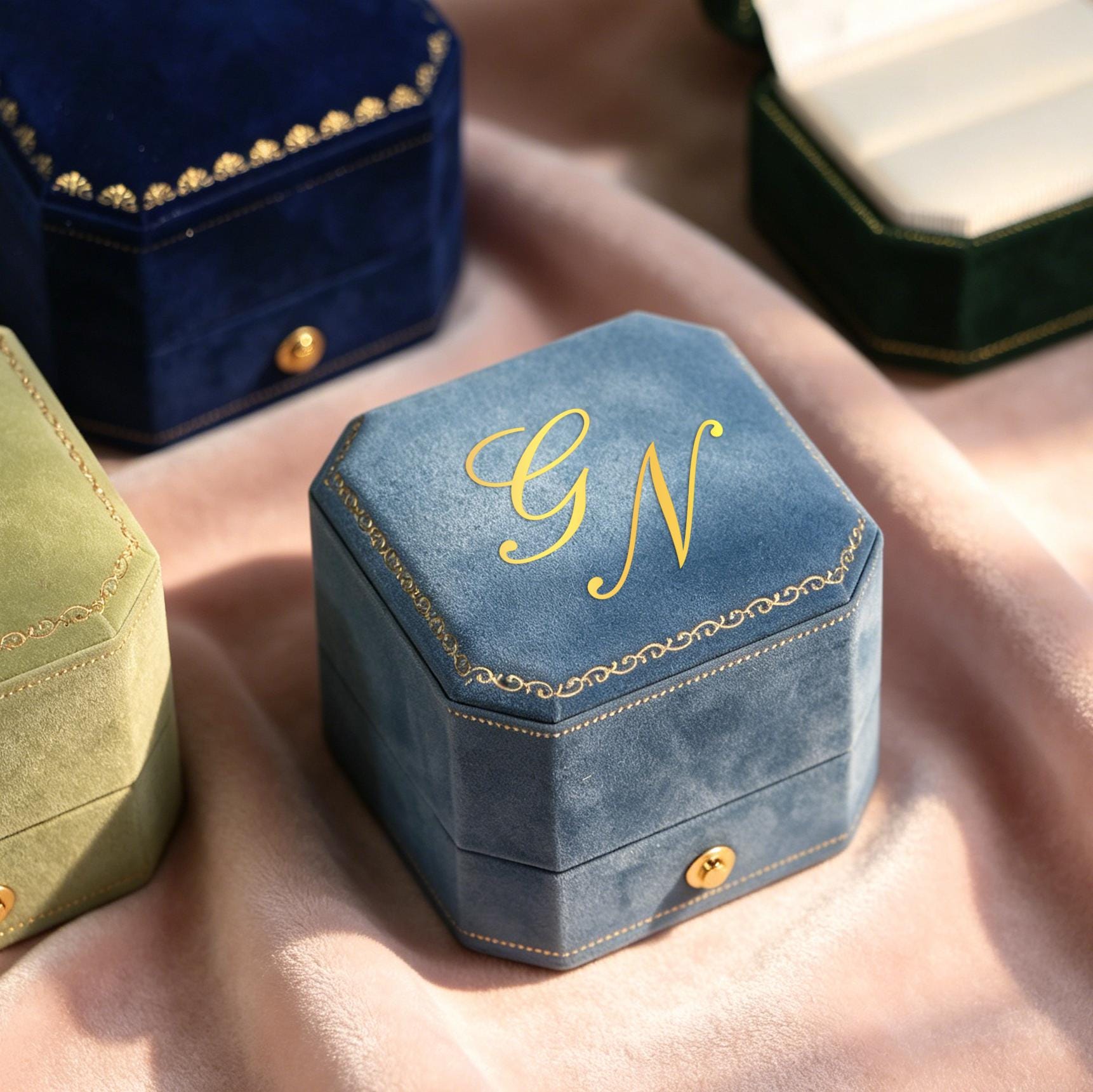 Antique ring box - Etsy 日本