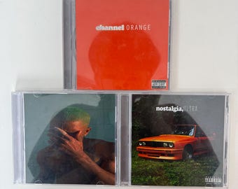Modern Soul R&B Frank Ocean Custom Mixtape CD - Featuring from Blonde, Orange, and more