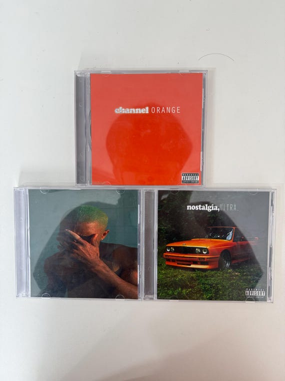 Modern Soul R&B Frank Ocean Custom Mixtape CD - Featuring from Blonde, Orange, and more