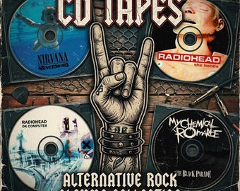 90s Alternative Rock Mixtape CD – Hits from Various Famous Artists