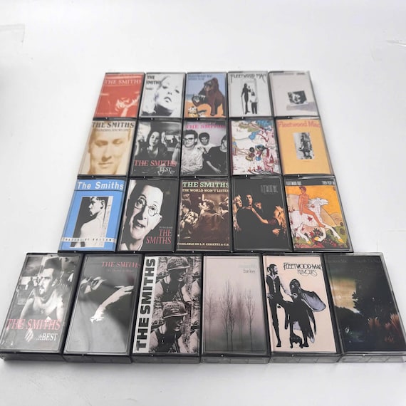 Alternative Rock Cassette Tapes – The Smiths, Fleetwood Mac Bundle