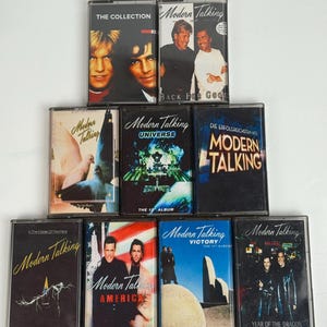 Modern Talking Euro Disco kassettband – 80-tals synthpop-samling för fans