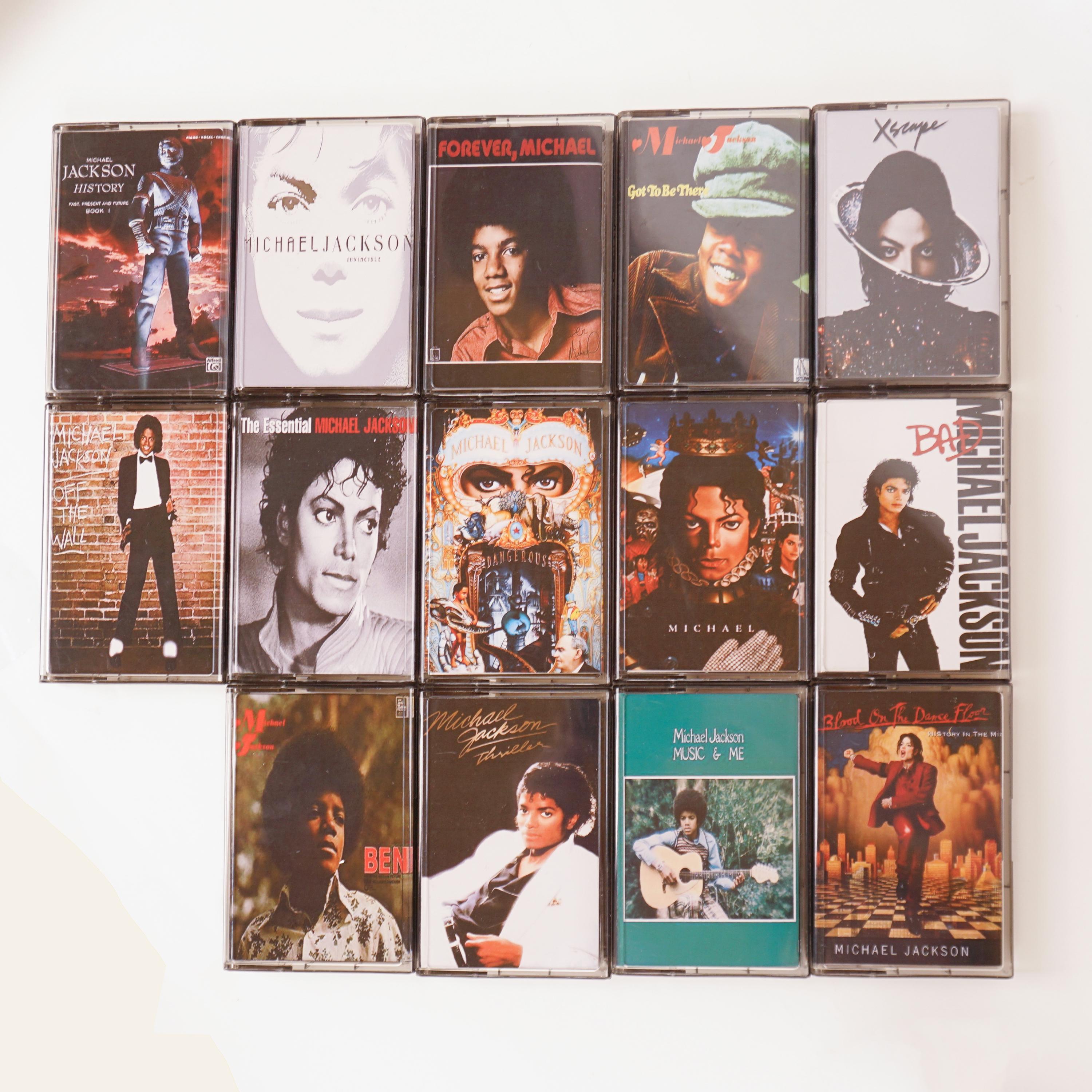 Michael Jackson Cassette Tape Collection – 80s 90s Retro Music