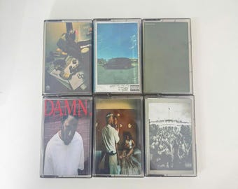 Kendrick Lamar Custom Cassette Collection | Hip Hop Rap Tapes (Unofficial Release)