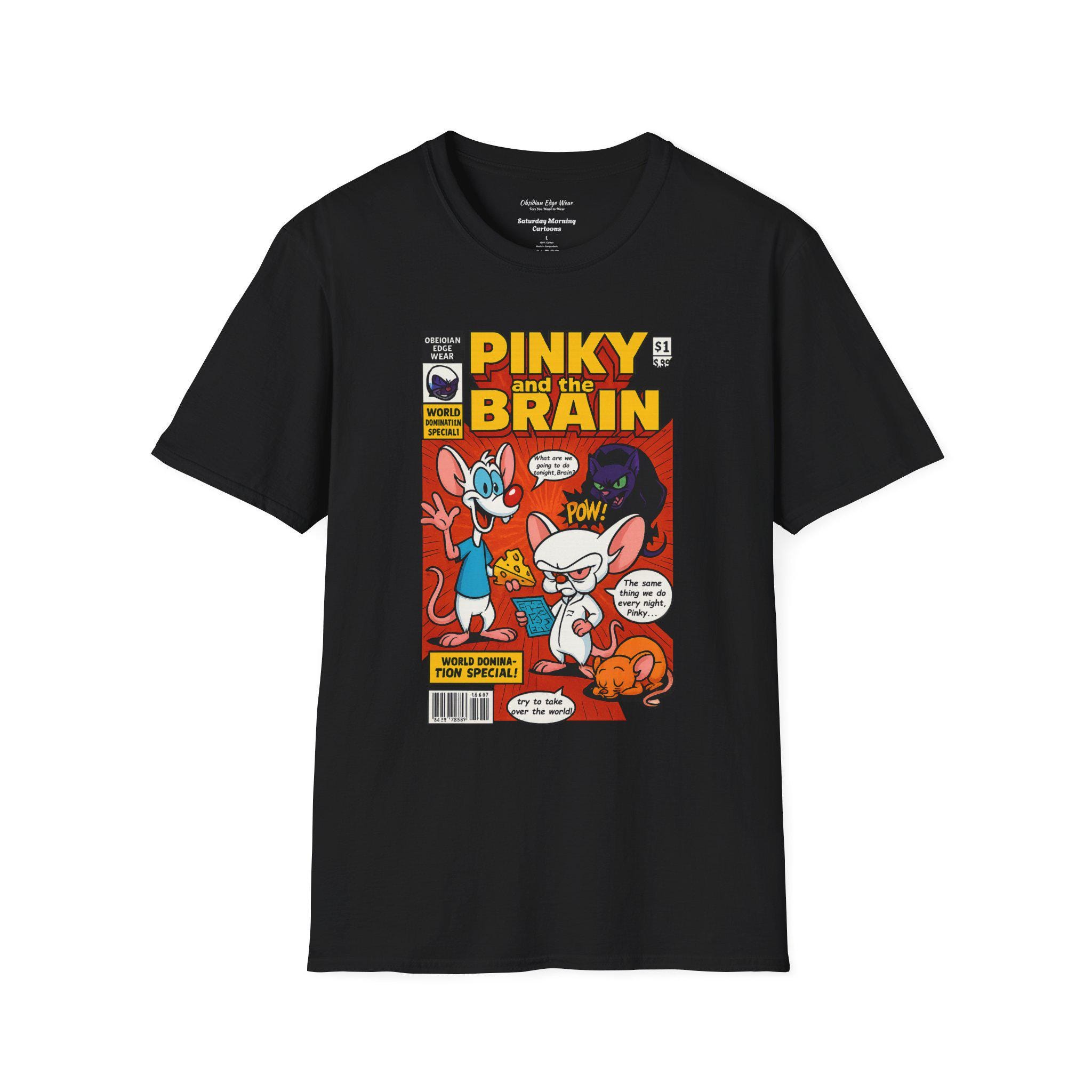 Pinky brain t shirt - Etsy 日本