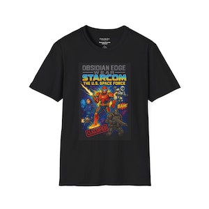 Starcom The U.S. Space Force Vintage Cartoons Unisex T-Shirt - Kindheitserinnerungen und lustige Designs