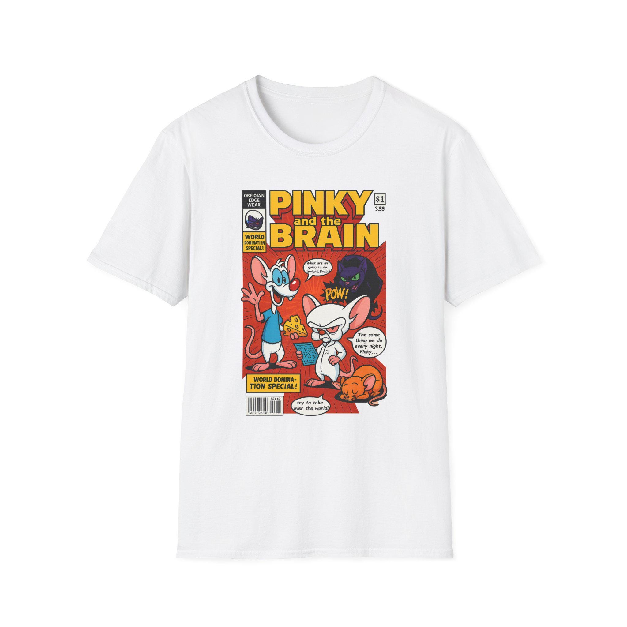 Pinky brain t shirt - Etsy 日本