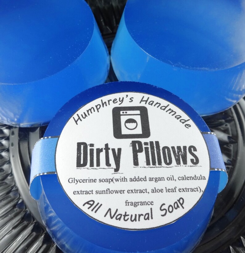 DIRTY PILLOWS Fabric Softener Scented Soap Unisex Laundry Etsy