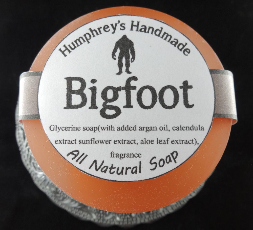 Sasquatch Bigfoot Body Wash Soap And Body Lotion Gift Set Travel Set  Collectible