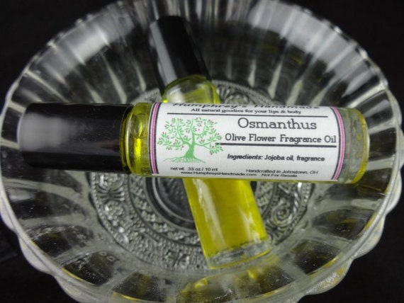 OSMANTHUS Perfume Fragrance, Peach Tea Sweet Olive Japanese Roll