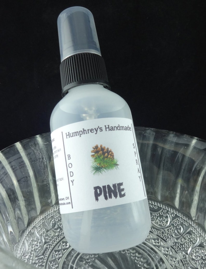 PINE Body Spray Pine Unisex Scented Handcrafted Perfume Room Etsy