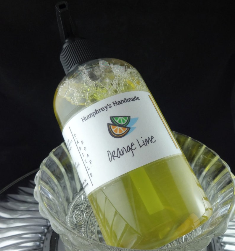 ORANGE LIME Body Wash 8 oz Women's Citrus Scented Etsy