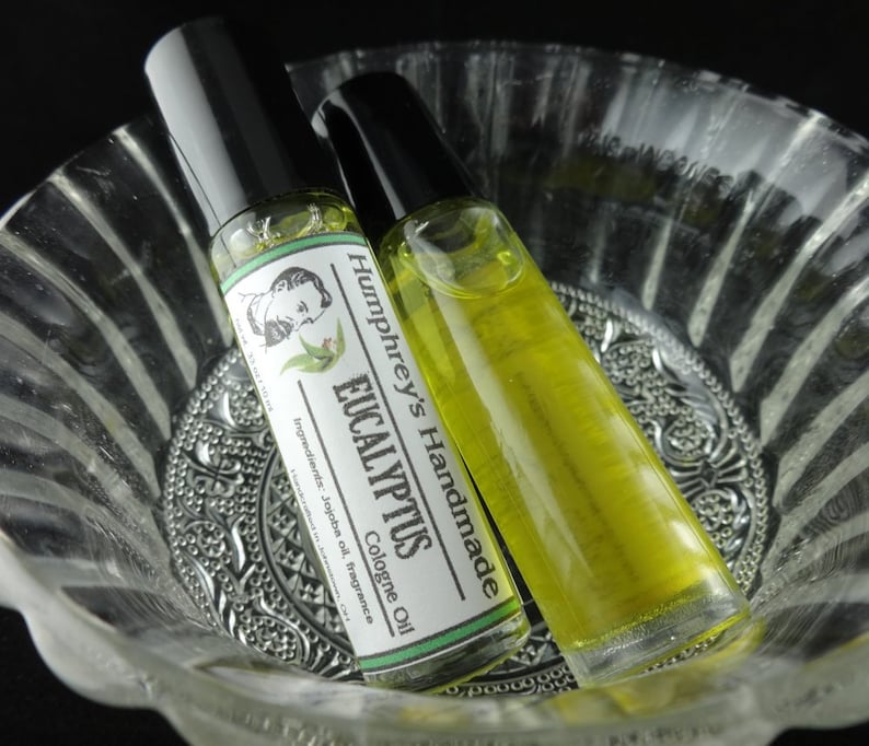 EUCALYPTUS Cologne Oil Men's Roll On Cologne Unisex Etsy