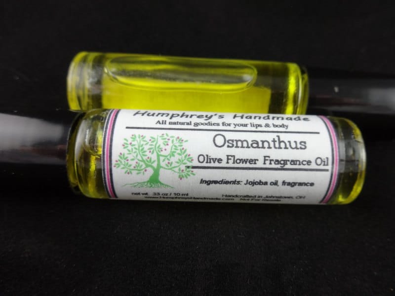 OSMANTHUS Perfume Fragrance, Peach Tea Sweet Olive Japanese Roll