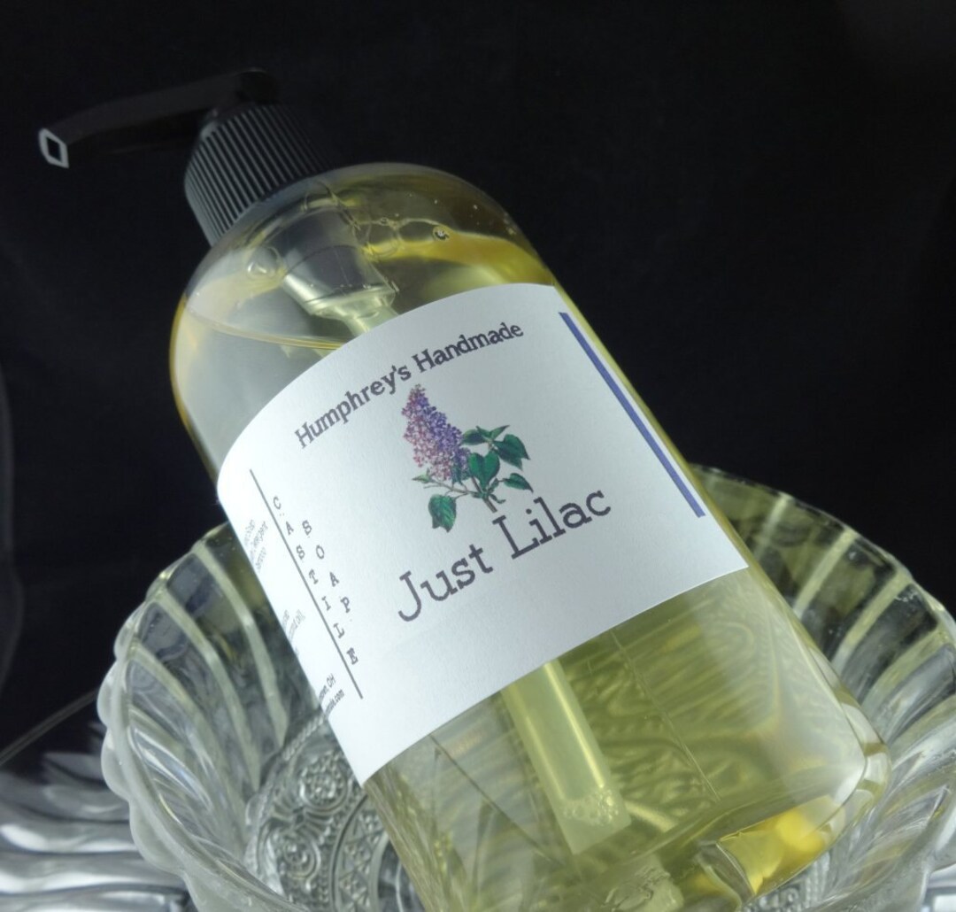 JUST LILAC Body Wash 8 Oz Women's Genuine Lilac Soap Etsy