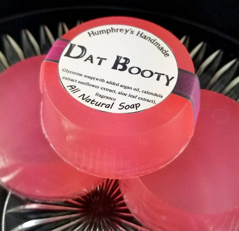DAT BOOTY Soap, Glycerin Juicy Couture Soap, Pink Women's Shave Soap ...