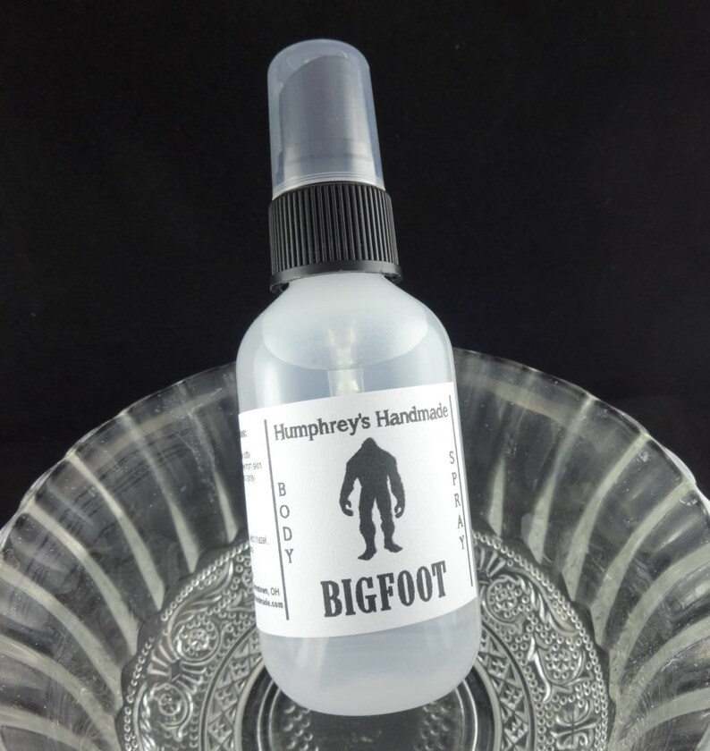 BIGFOOT Men's Body Spray Oakmoss Sandalwood Tonka Bean Etsy