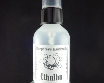 CTHULHU Body Spray, Citrus and Woods Men's & Women's Handcrafted Fragrance Room and Linen Spray 2 oz, Witch Hazel Unisex Fragrance