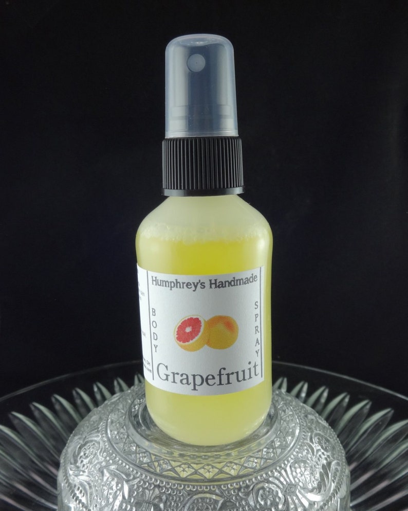 GRAPEFRUIT Body Spray Citrus Grapefruit Scented All Natural Etsy