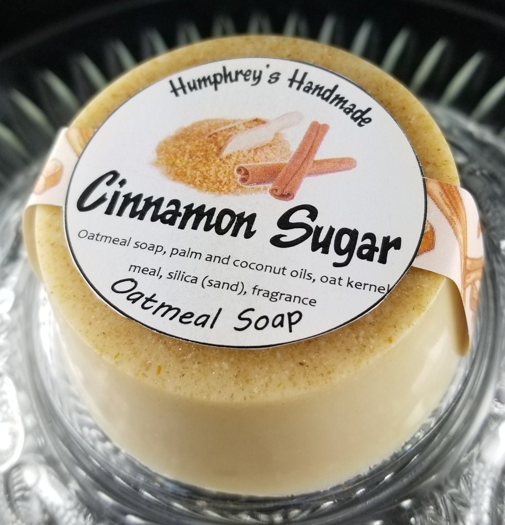 Cinnamon Oatmeal Soap (natural, exfoliating) — RainDance Soaps