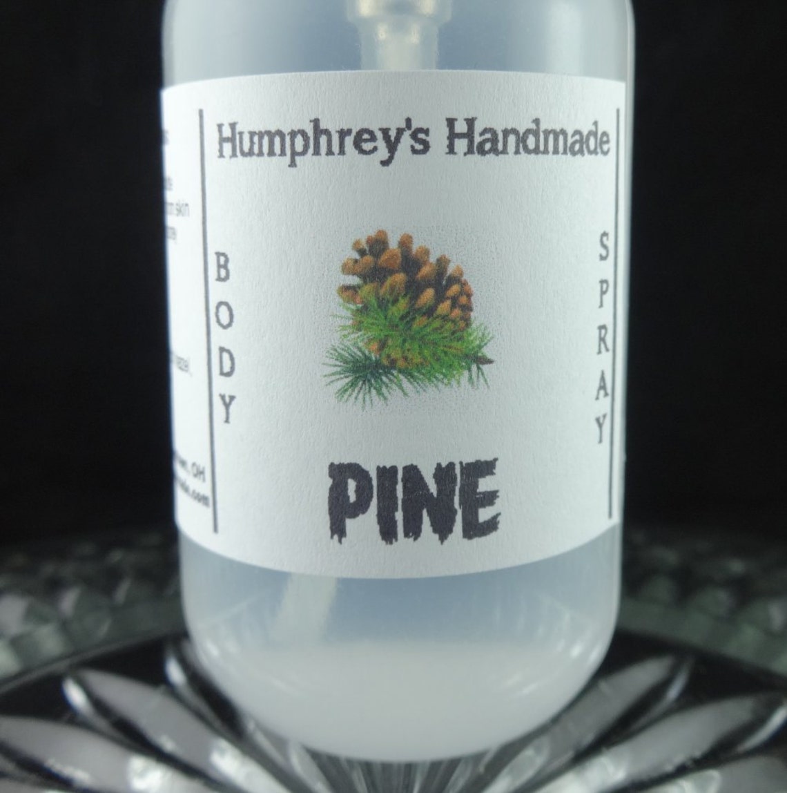 PINE Body Spray Pine Unisex Scented Handcrafted Perfume Room Etsy