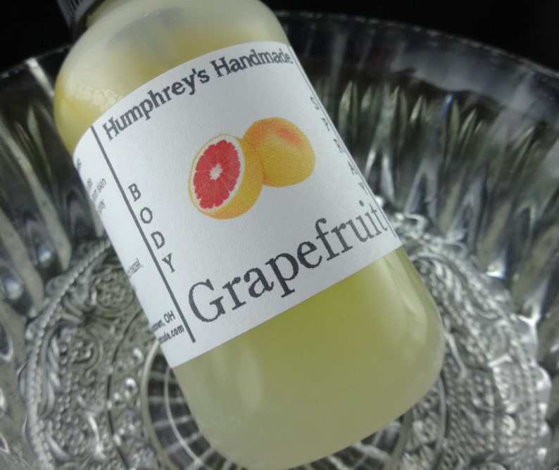 GRAPEFRUIT Body Spray Citrus Grapefruit Scented All Natural Etsy