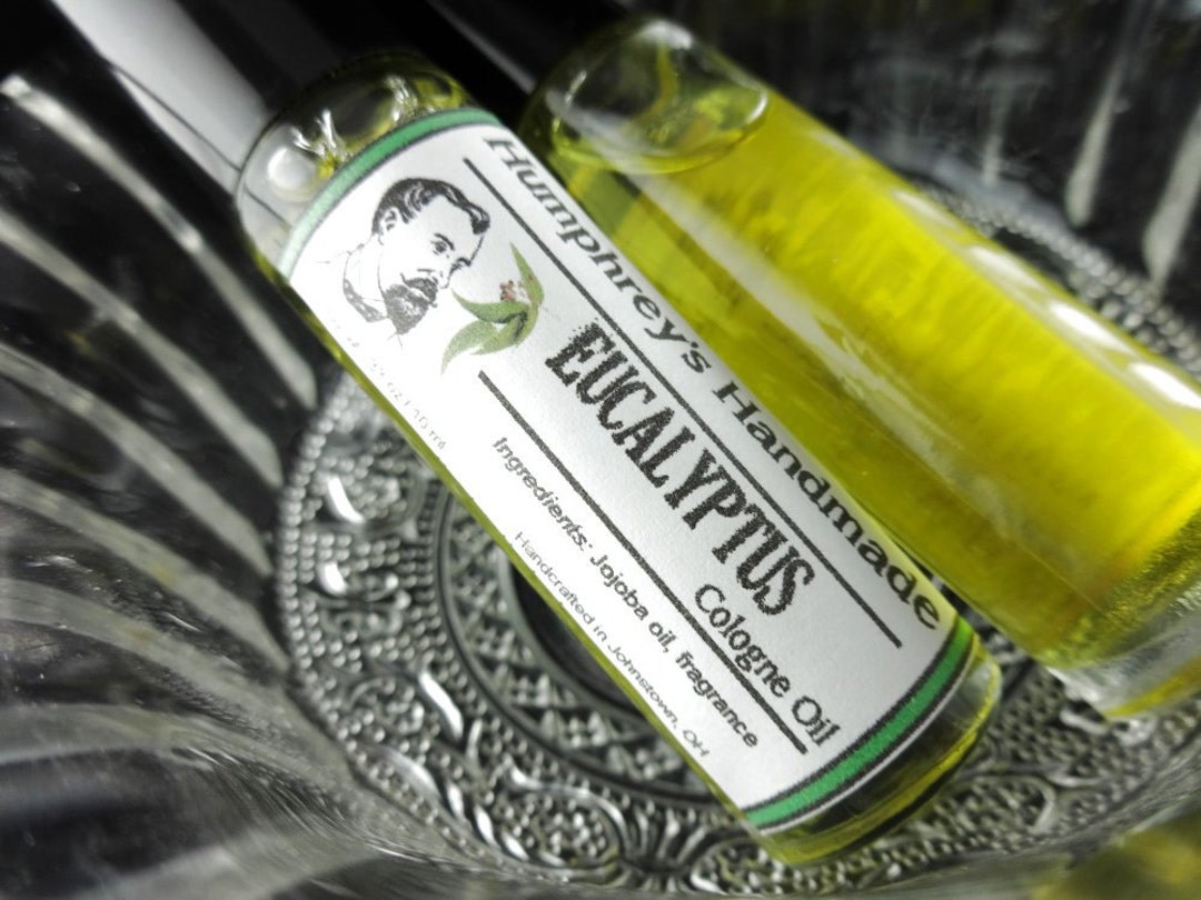 EUCALYPTUS Cologne Oil, Men's Roll on Cologne, Unisex Fragrance Oil