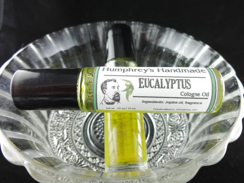 EUCALYPTUS Cologne Oil Men's Roll On Cologne Unisex Etsy