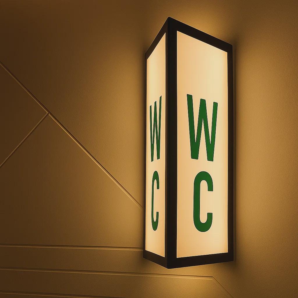 Custom LED Double-sided Hanging Lightbox – Ceiling-mounted Illuminated ...