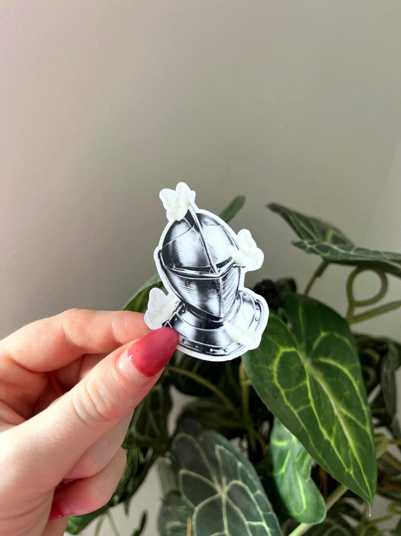 The Knight & The Moth Sticker | Rachel Gillig ~ Romantasy Bookish Sticker | Fantasy Reader Gift afbeelding 1