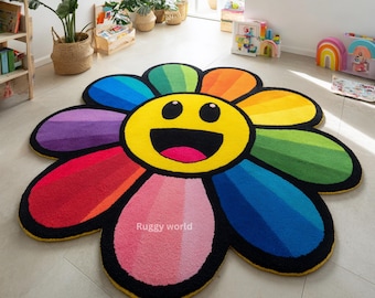 その他 zingaro Flower Floor Mat Rainbow il_340x270.7071032464_saa8.jpg